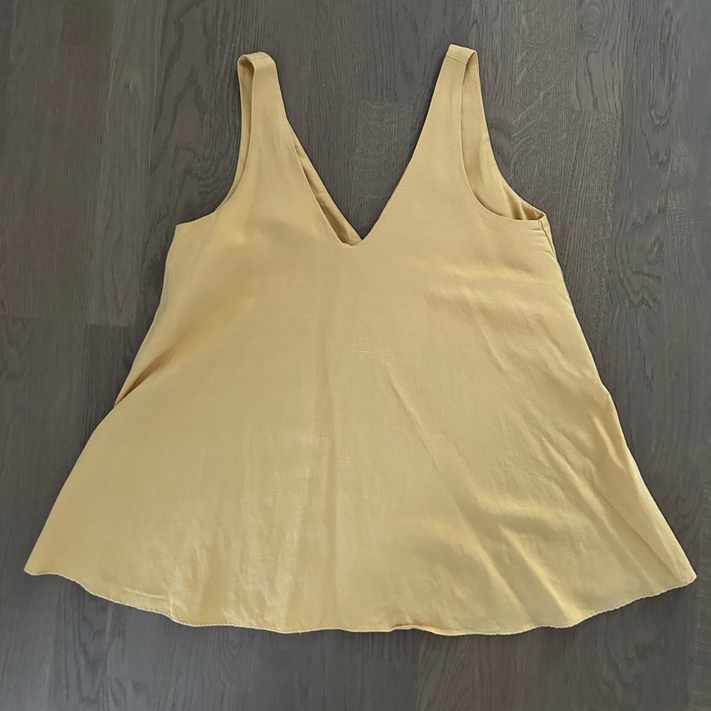HATCH maternity sleeveless blouse (size small)